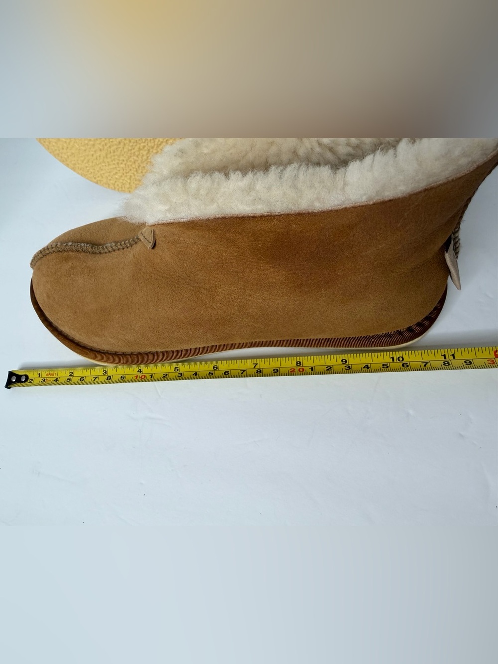 Celtic & Co Shearling Bootee sheepskin Slippers Size US 9 - MRSP $160 - Picture 11 of 11